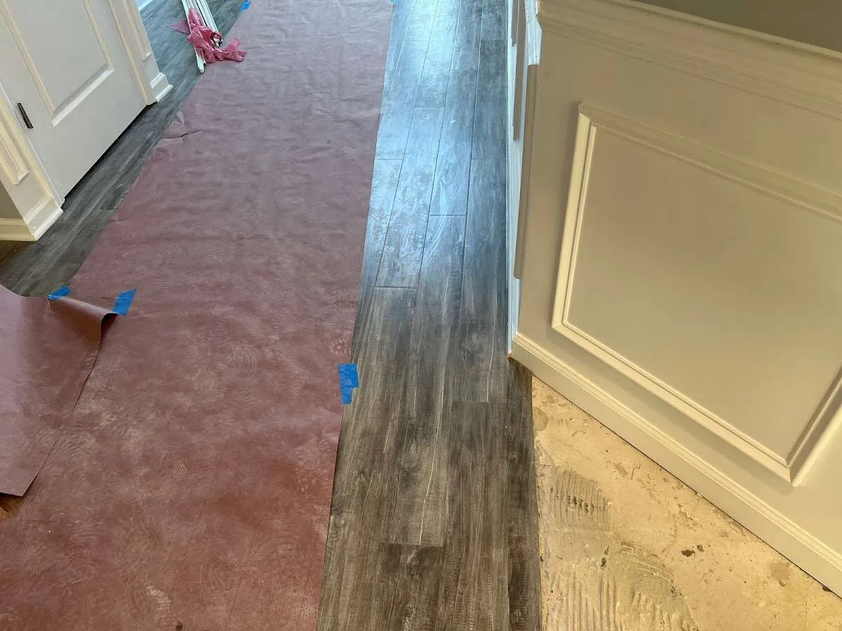 Completed marble shower restoration in Lexington